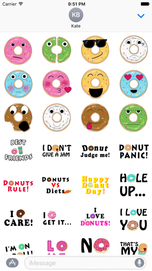 Donut Indulgence Stickers(圖2)-速報App