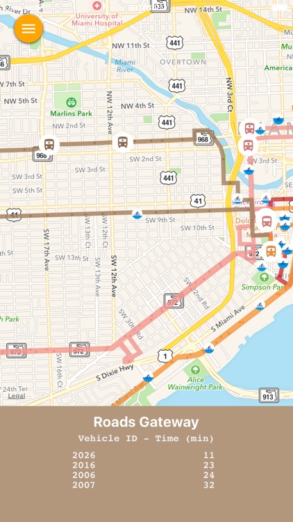 Miami Transit Tracking screenshot-4