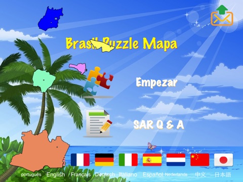 Brazil Puzzle Map screenshot 3