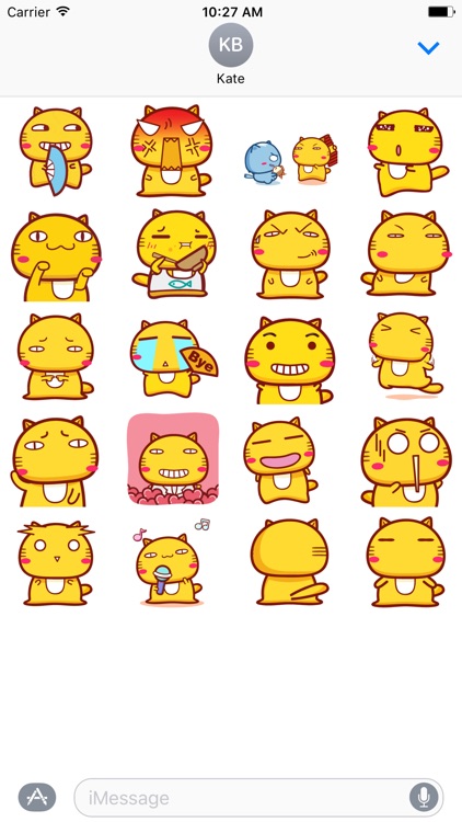 Kiiro Neko - Fx Sticker