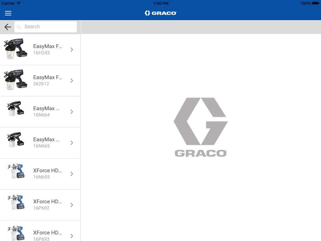 Graco CED EMEA screenshot 4