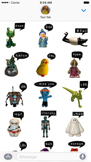 Toys Talk - Funny Toys and Phrases Stickers(圖3)-速報App