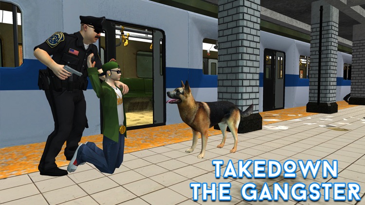 Police Subway Security Dog – City crime chase sim