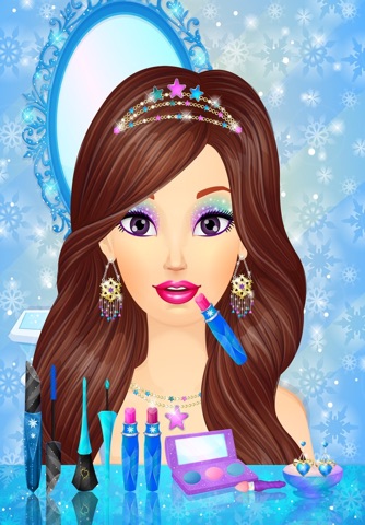 Ice Queen Prom Salon: Princess Makeover Girls Game screenshot 3