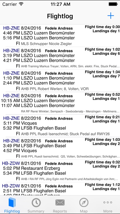 ROTAIR FlightLog