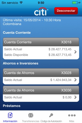 CitiMobile CO screenshot 3