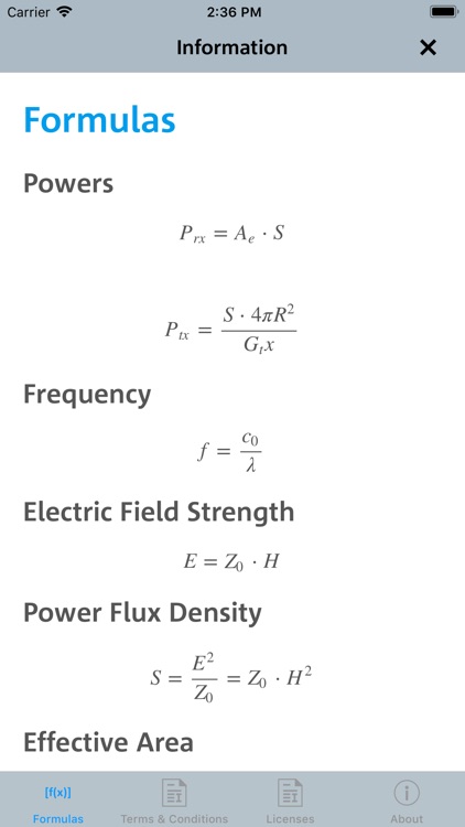 Field Strength Estimator