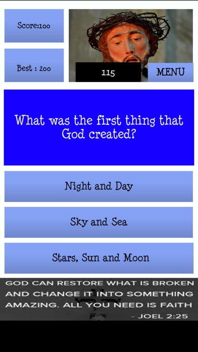 The Big Bible Quiz screenshot 4