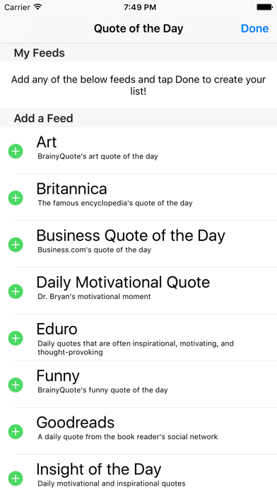 How to cancel & delete Quote of the Day - Famous, Inspiring, and Memorable Quotes Every Day! from iphone & ipad 3