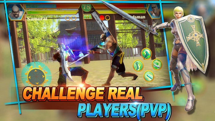 Ultimate Blade fighting:Free multiplayer PVP combat games screenshot-3