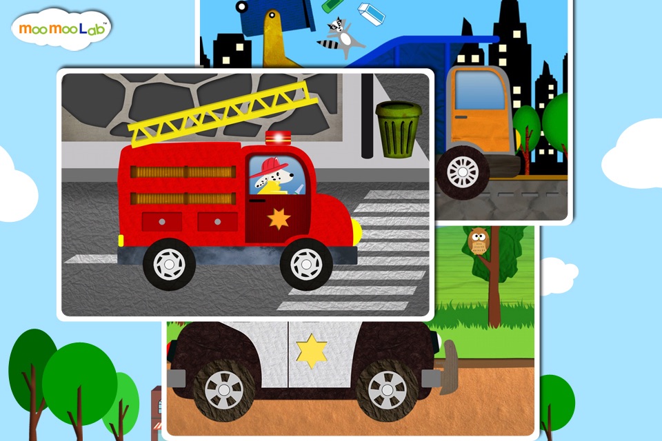 Car and Truck-Kids Puzzle Game screenshot 4