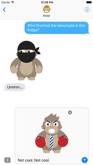 Silly Monkey Stickers(圖3)-速報App