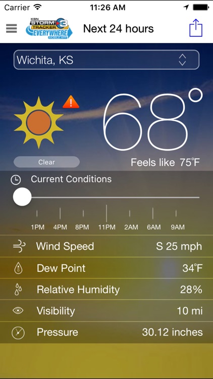 Storm Tracker 3 - Wichita Radar & Forecasts