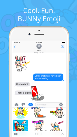 BUNNy Stickers for iMessage(圖4)-速報App