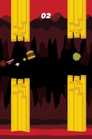 Flappy Burger Adventures screenshot 3