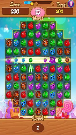 Game screenshot Zombie Fruit Match 3 : Puzzle legend apk