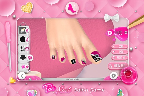 Toe Nail Salon Game for Fashion Girls: Foot Nail Makeover and Pedicure Designs screenshot 2