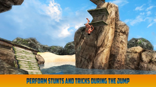 Cliff Flip Diving: Swimming Simulator Full(圖2)-速報App