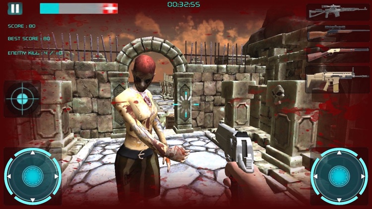 Walking Zombies - A Scary Halloween Horror 3D Game screenshot-3