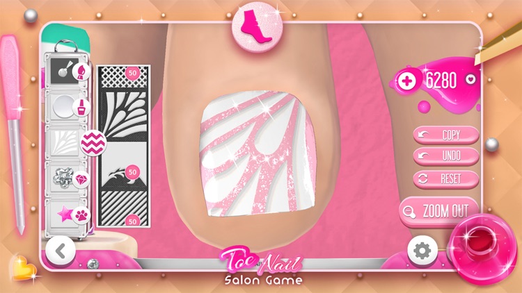 Toe Nail Salon Game for Fashion Girls: Foot Nail Makeover and Pedicure Designs screenshot-4