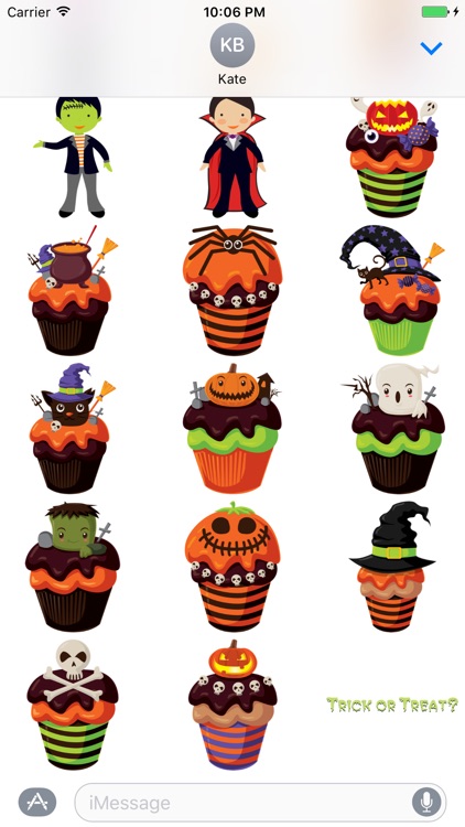 Crazy Halloween Sticker for iMessage #12