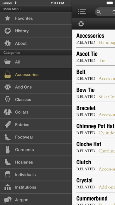 FAD - The ultimate Fashion Dictionary Screenshot 2