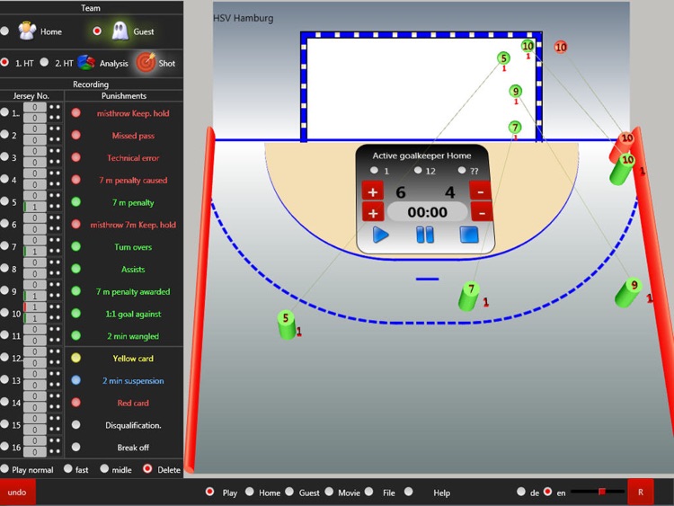THSAEXtreme-Handball Statistic