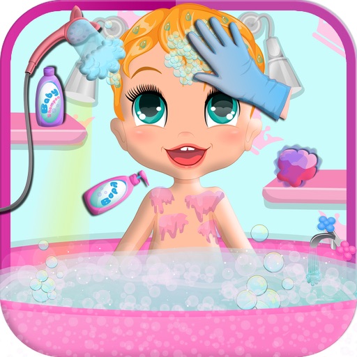 Baby Bath Time: Bathing,Shower,Care,Makeup & Dressup icon