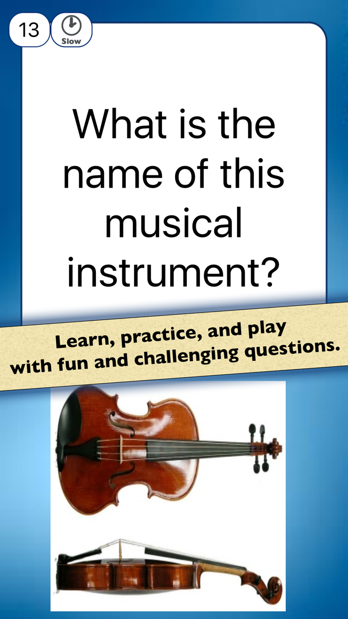 Musical Instruments Quiz Game