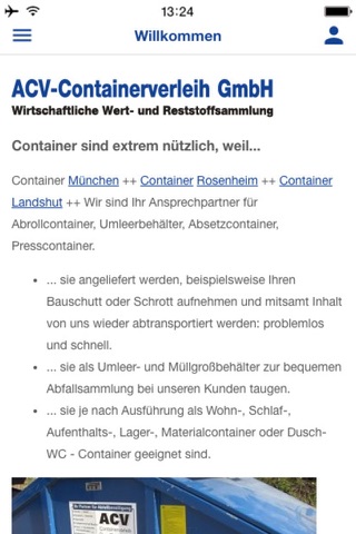 ACV-Containerverleih GmbH screenshot 2