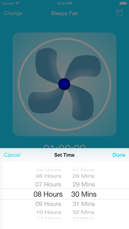 BedTime Sleep Fan - Relax With White Noise Sounds