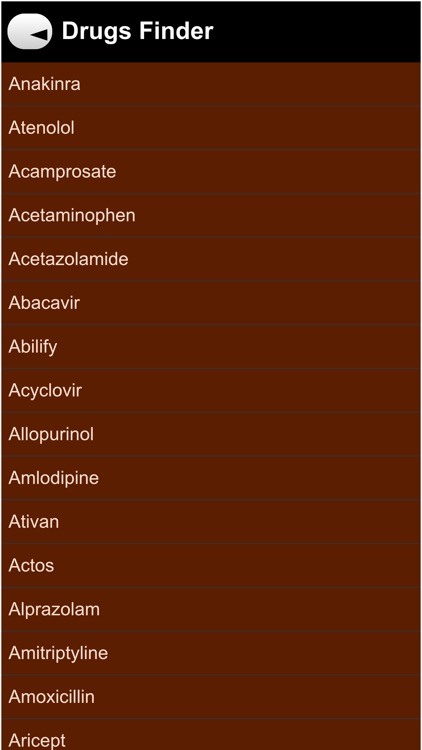 Diseases and drugs finder screenshot-3