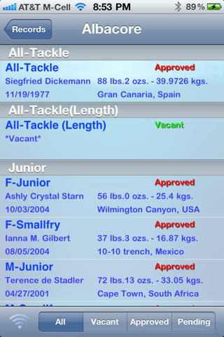 IGFA Mobile screenshot 2