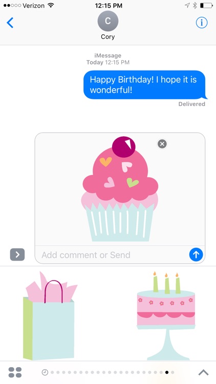 Birthday Design Sticker Pack