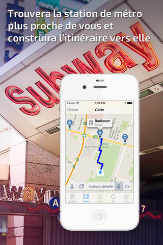 Montreal Metro Guide and Route Planner screenshot 4
