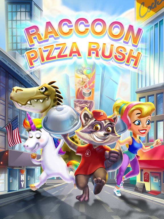Raccoon Pizza Rushのおすすめ画像1