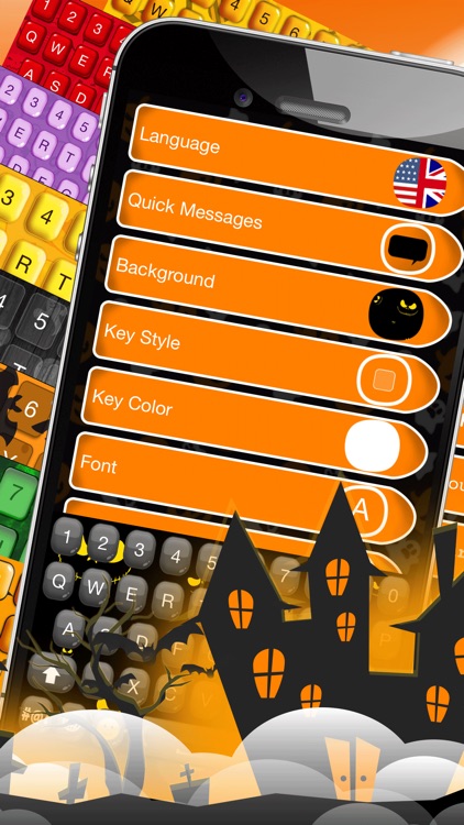 Halloween Keyboard Changer – Set Scary And Creepy Keyboards On Your Phone As Default