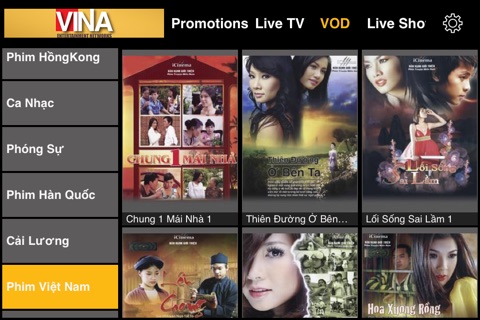 VINA Entertainment Networks screenshot 2