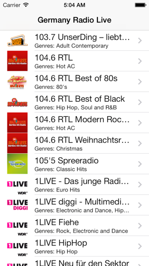 Germany Radio Live (Deutschland - Deutsch / German Radio)(圖1)-速報App