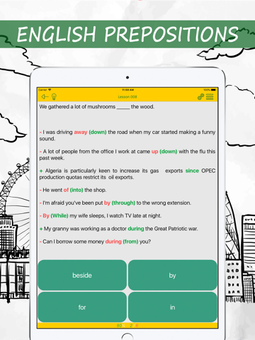 English Tests: Prepositions screenshot 2