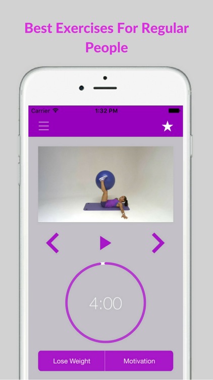 Swiss Ball Exercises Stability Fit Workout Program screenshot-3