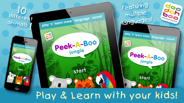 Peek-A-Boo Jungle – Play ‘N’ Learn(圖1)-速報App