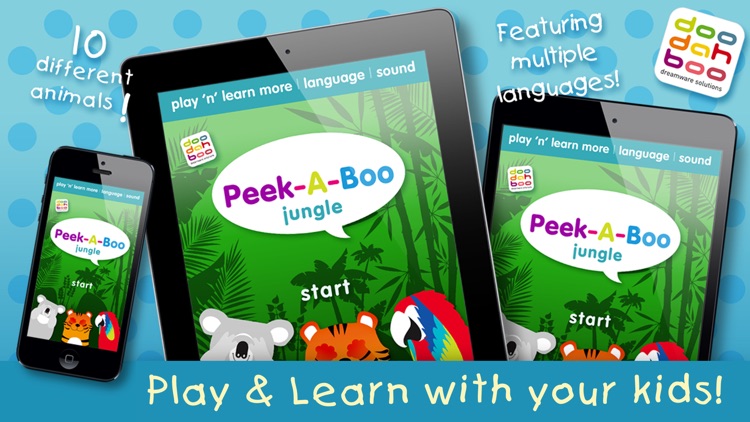 Peek-A-Boo Jungle – Play ‘N’ Learn screenshot-0