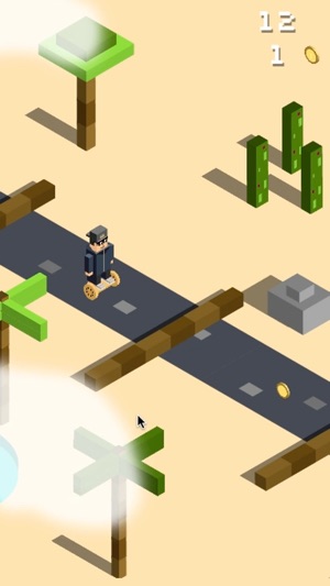 Jumpy Desert : Hovercraft Adventures in 