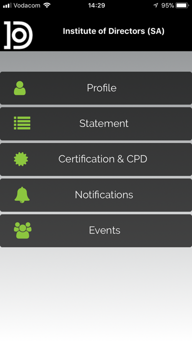 IODSA Membership App screenshot 2