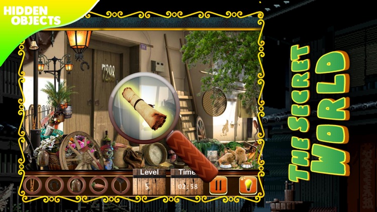 The Secret World Free Hidden object Game