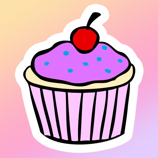 Ice Cream, Candy and Cake Stickers icon
