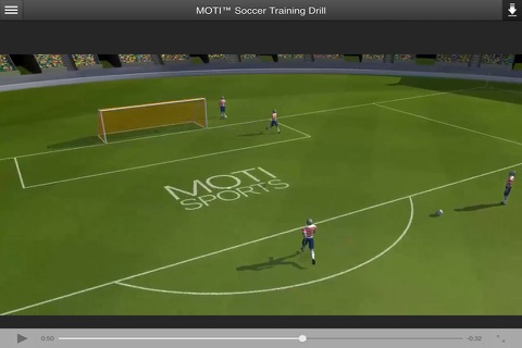 Futebol de formação 3D MOTI™ screenshot 3