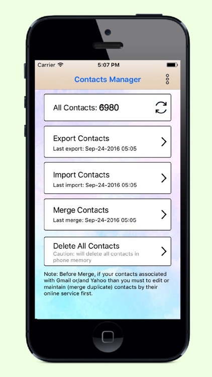 Contacts Manager -Cleanup Duplicate Contacts etc.