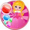 Princess Girl Bubble Candy Game